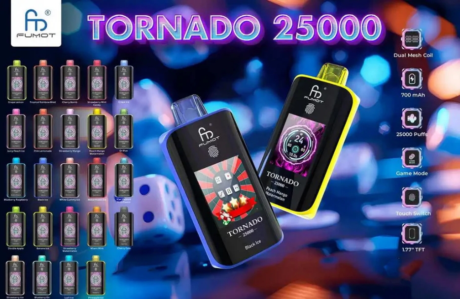RandM Fumot Tornado 25000 Püf: Türkiye’nin Yeni Vaping Fenomeni