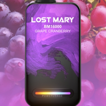 LOST MARY BM16000 Vape - üzüm kızılcık: Lezzet ve Stil Buluşuyor