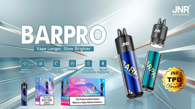 JNR Bar Pro 10000 Vape - Yaban Mersini Kırmızı Ahududu: 2025 Türkiye Vape Pazarında Lezzet ve Performansın Buluşması