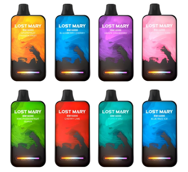 LOST MARY BM16000 Vape - üzüm kızılcık: Lezzet ve Stil Buluşuyor