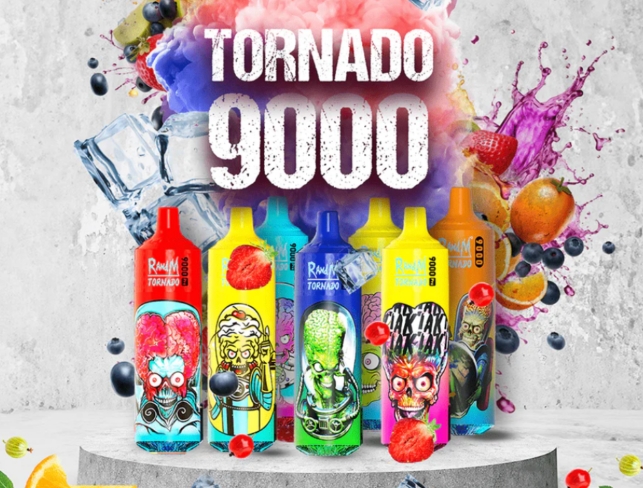 RandM Tornado 9000 Püf: Kiraz Şeftali Limonata Lezzetiyle Yazın Serinletici Nefesi