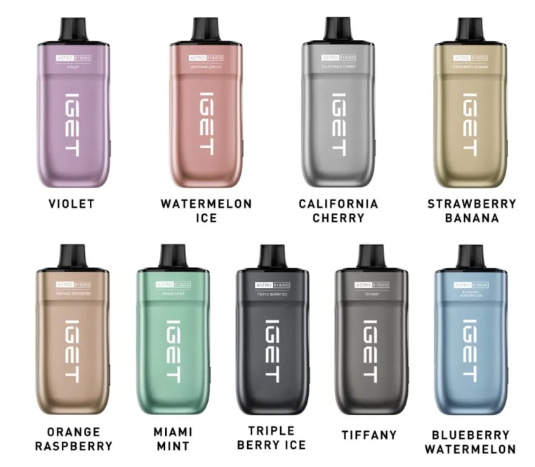 IGET ASTRO B18000 Puffs Vape - Çilek Muz: Türkiye’nin Vaping Tutkusuna Yeni Bir Soluk