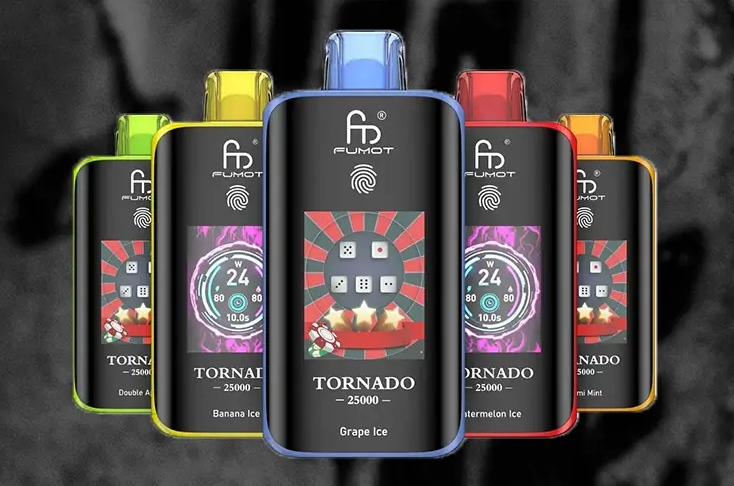 RandM Fumot Tornado 25000 Püf Vape - Yaban Mersini Ahududu: Lezzet Fırtınasının Devasa Sükûneti