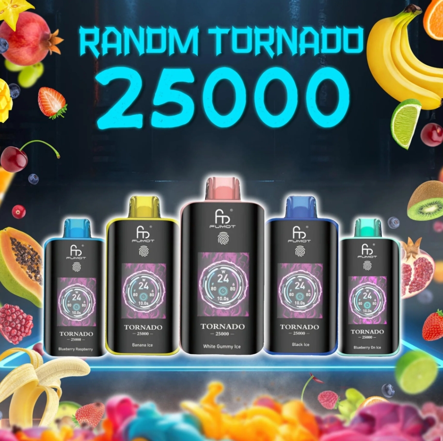 RandM Fumot Tornado 25000 Püf - Muz Buzu: Türkiye’nin Devasa Lezzet Fırtınası 2025