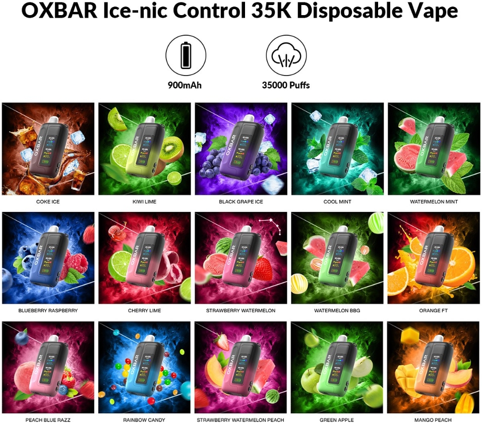 OXBAR ICENIC 35000 Puffs Vape ile Kola Tadında Bir Devrim: Türkiye Elektronik Sigara Piyasasında Yeni Bir Yıldız